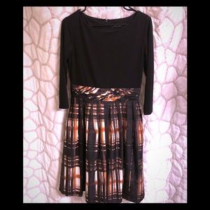 Ellen Tracy Boatneck Dress